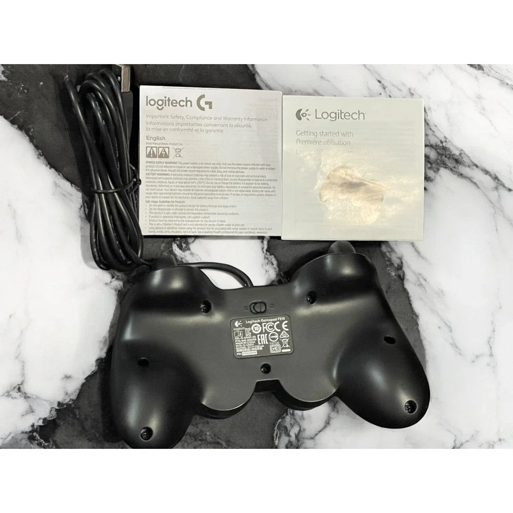 Logitech G F310 Wired Gamepad Controller for PC - Console Like Layout D-Pad